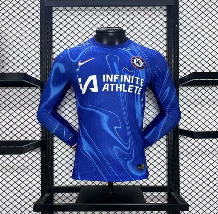 Player Version Long Sleeve 24/25 Chelsea Home Jersey