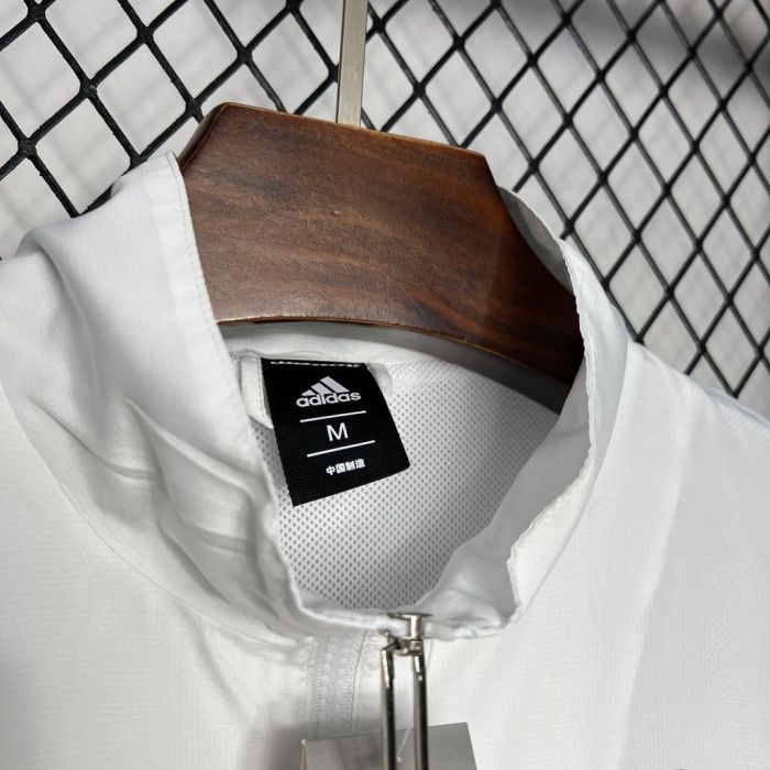 Germany 2024/25 Euro White windbreaker