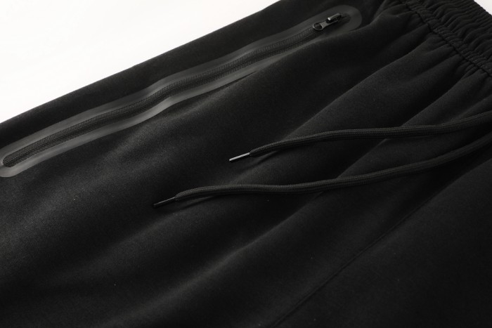 2024 NK black Hoodie Full Zipper Jacket +Pants