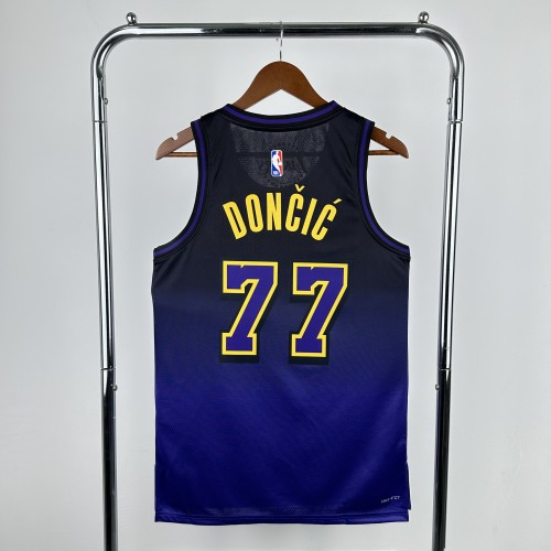 Heat Transfer NBA 2025 Los Angeles Lakers  Luka Dončić  City version Jersey