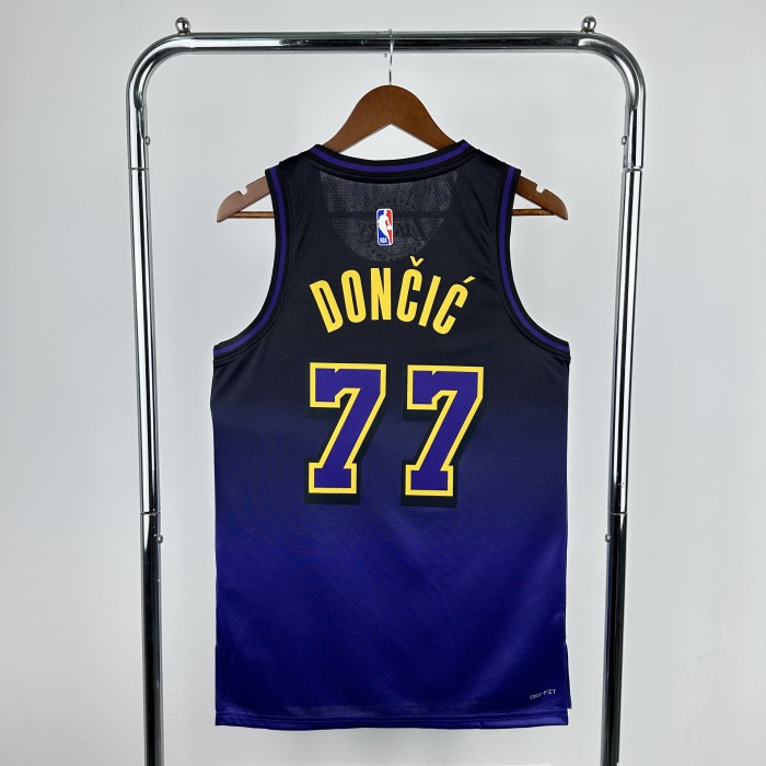 Heat Transfer NBA 2025 Los Angeles Lakers  Luka Dončić  City version Jersey