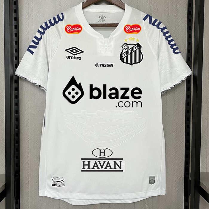24/25 Santos Home Jersey （Full sponsorship）