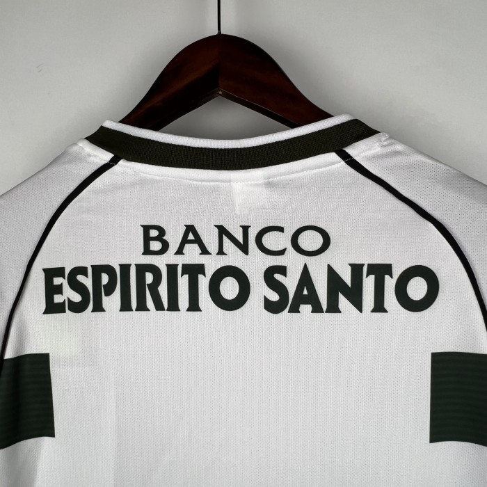 Retro Long Sleeve 01/03 Sporting Lisbon Home Jersey