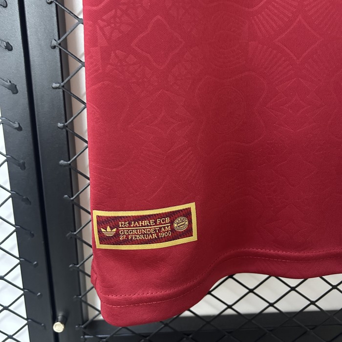 25/26 Bayern Munich 125 Anniversary Red Jersey