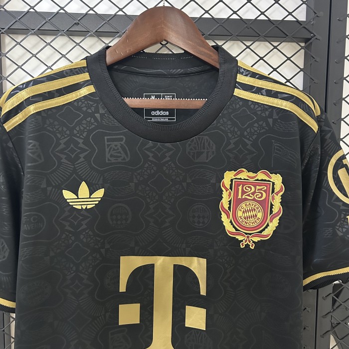 25/26 Bayern Munich 125 Anniversary Black Jersey
