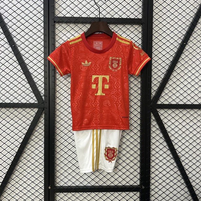 25/26 kids Bayern Munich 125 Anniversary Jersey