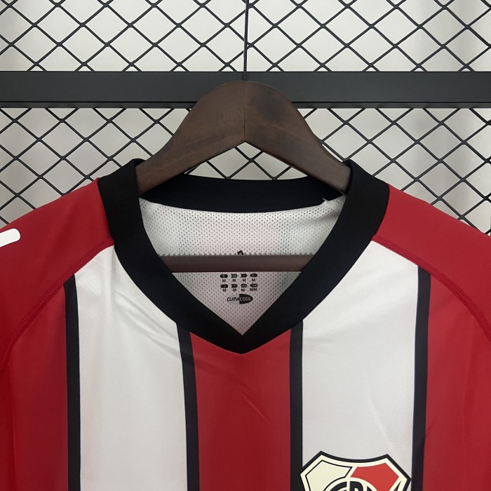 Retro Long Sleeve 03/04 River Plate Away Jersey