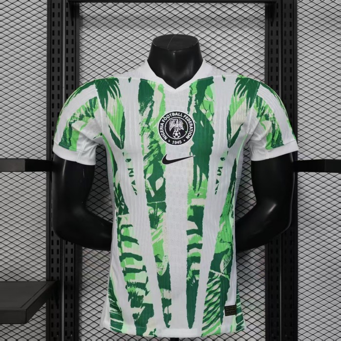Player Version 2025 Nigeria Green/White Jersey