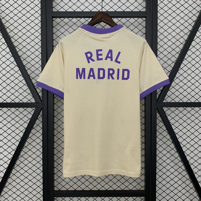 25/26 Real Madrid Cotton T-Shirt