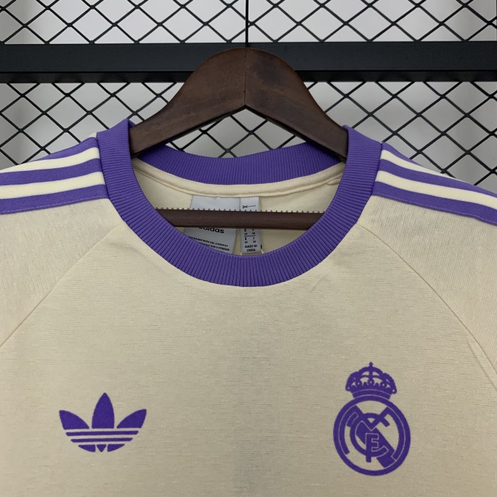 25/26 Real Madrid Cotton T-Shirt