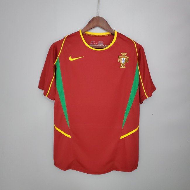Retro 2002 Portugal Home Jersey