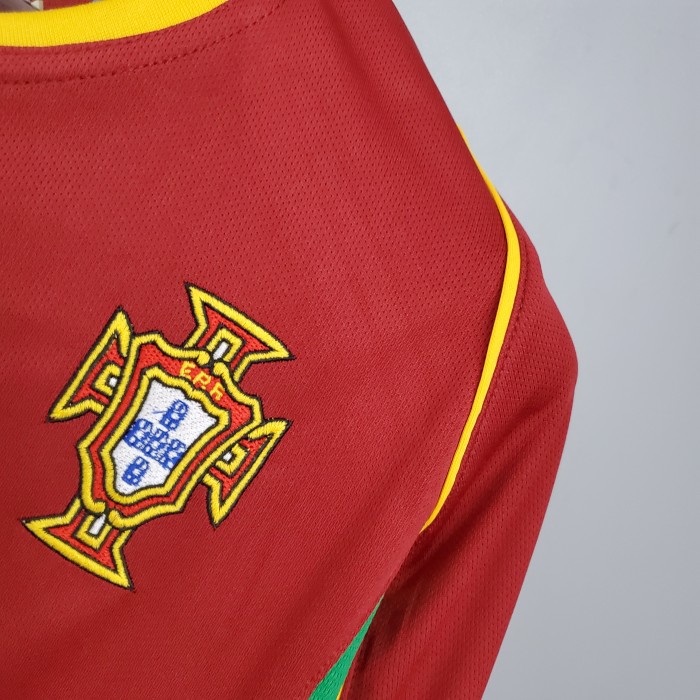 Retro 2002 Portugal Home Jersey