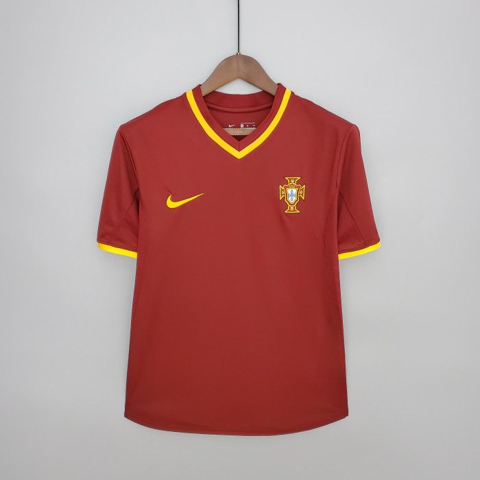 Retro 2000 Portugal Home Jersey