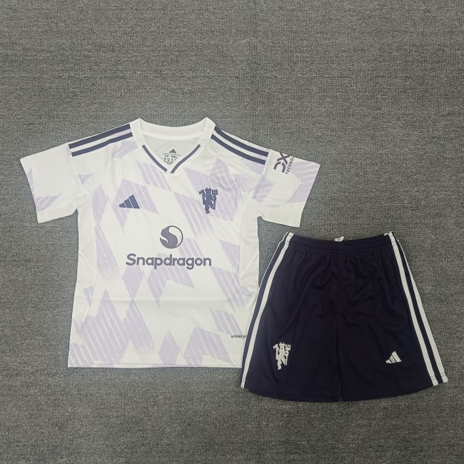 Kids 25/26 Manchester United Away Jersey