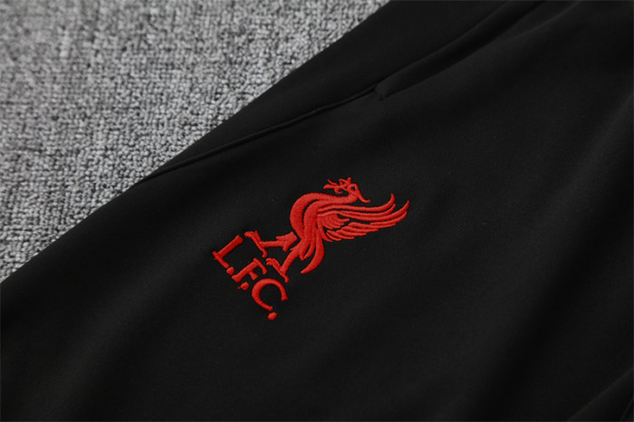 25/26 Liverpool Black Half Zipper Jacket+Pants