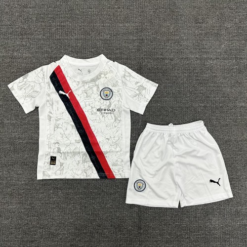 Kids 25/26 Manchester City Away Jersey