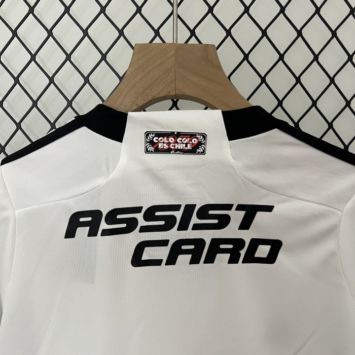 Kids 24/25 Colo Colo Home Jersey
