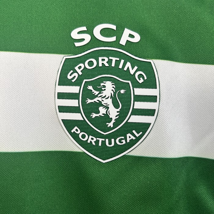 Kids kit 25/26 Lisbon Sporting CP Home Thailand Quality