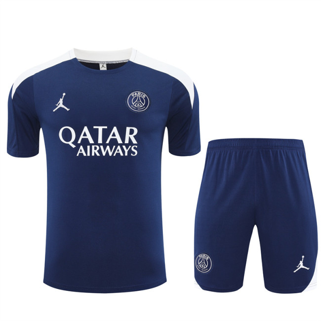 Kit 25/26 PSG Paris Saint Germain royalblue Training Set Football Shirt + Short