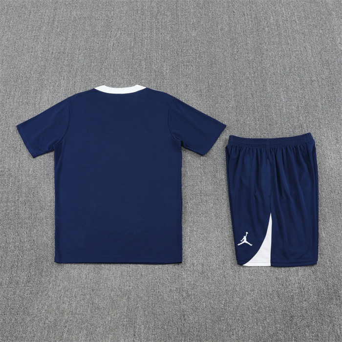 Kit 25/26 PSG Paris Saint Germain royalblue Training Set Football Shirt + Short