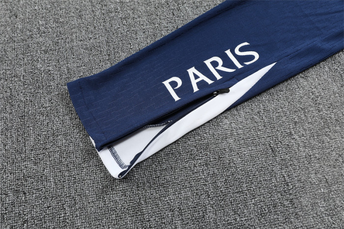 25/26 PSG Paris Saint Germain Royal Blue Half Zipper Training Tracksuit +Pants