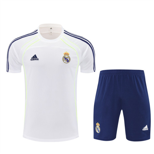 Kit 25/26 Real Madrid White retro version Training Set Football Shirt + Short