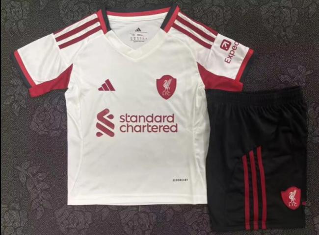 Kids 25/26 Liverpool Away Jersey