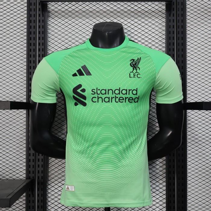 Player Version 25/26 Liverpool Goalkeeper Green Jersey