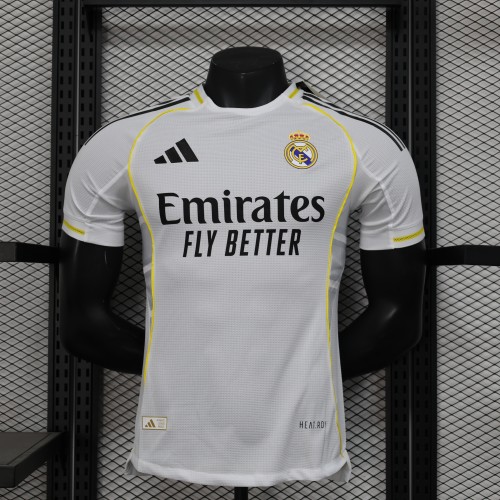 Player Version 25/26 Real Madrid Home Jersey