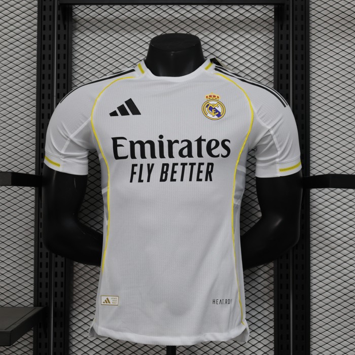 Player Version 25/26 Real Madrid Home Jersey