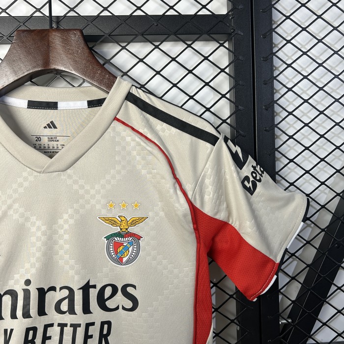 Kids kit 25/26 Benfica Away jersey