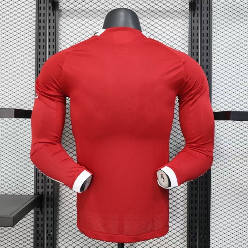 Long sleeves Player Version 25/26 Liverpool Home Jersey