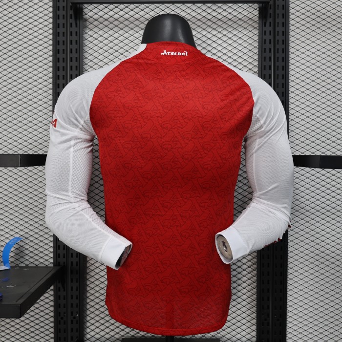 Long sleeves Player Version 25/26 Arsenal Home Jersey
