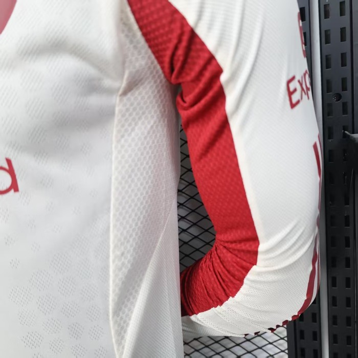 Long sleeves Player Version 25/26 Liverpool Away Jersey