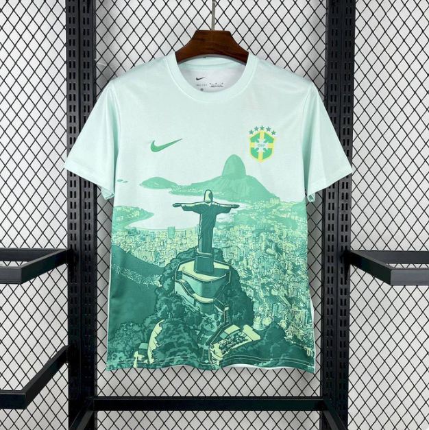 2025 Brazil White Graffiti Edition Jersey