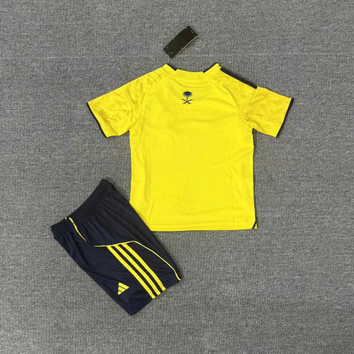 Kids kit 25/26 Al Nassr Home Jersey