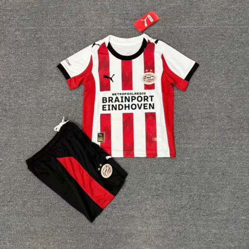 Kids kit 25/26 PSV Eindhoven Home jersey