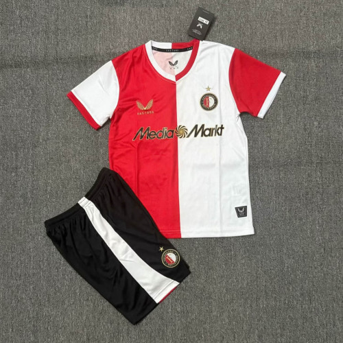 Kids Kit 25/26 Feyenoord Home Jersey
