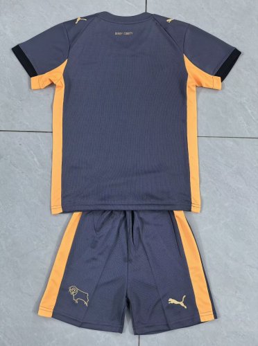 Kids kit 25-26 Derby County Away jersey