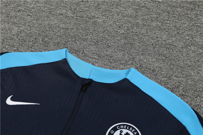 Adult Kit  24/25 Chelsea Blue Training set Football Kit Soccer Kit