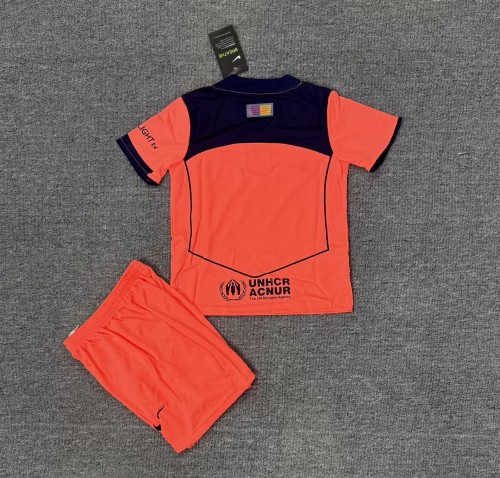 Kids Kit 25/26 Barcelona Third Jersey
