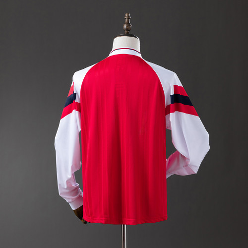 Long sleeve 92/94 Arsenal Home Retro Jersey