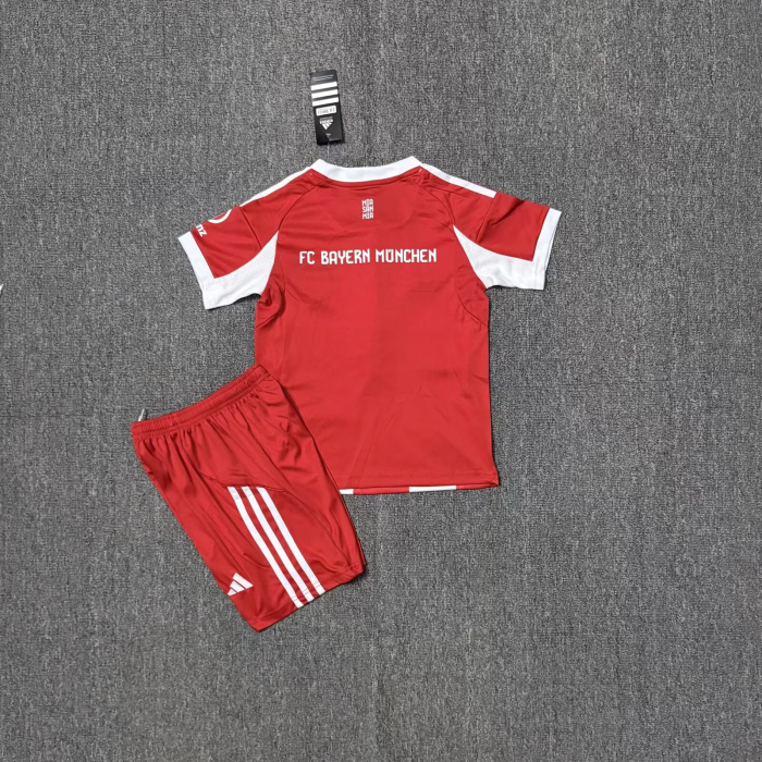 Kids Kit 25/26 Bayern Munich Home Jersey