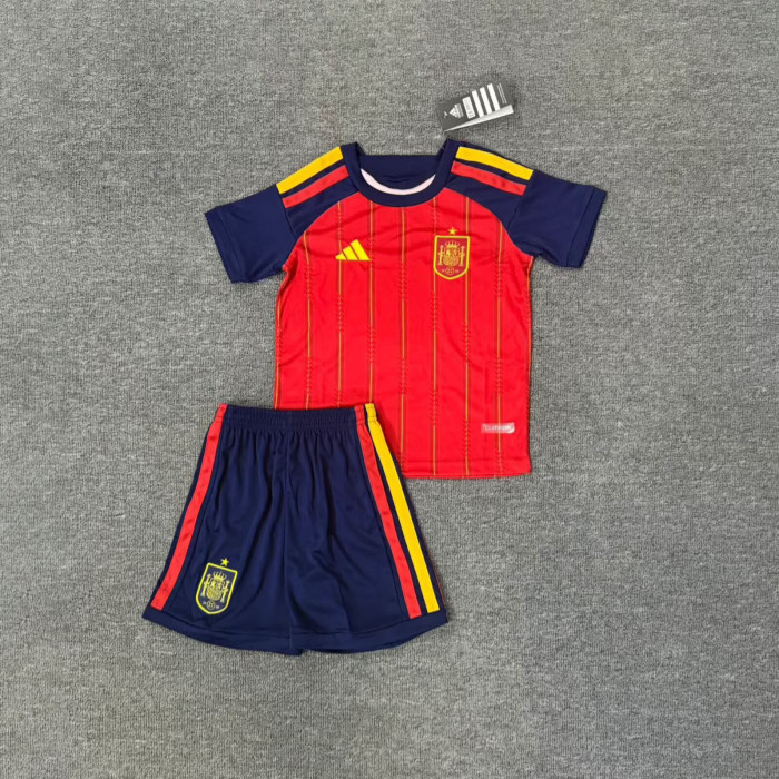 Spain 2026 World Cup Home – Kids Kit