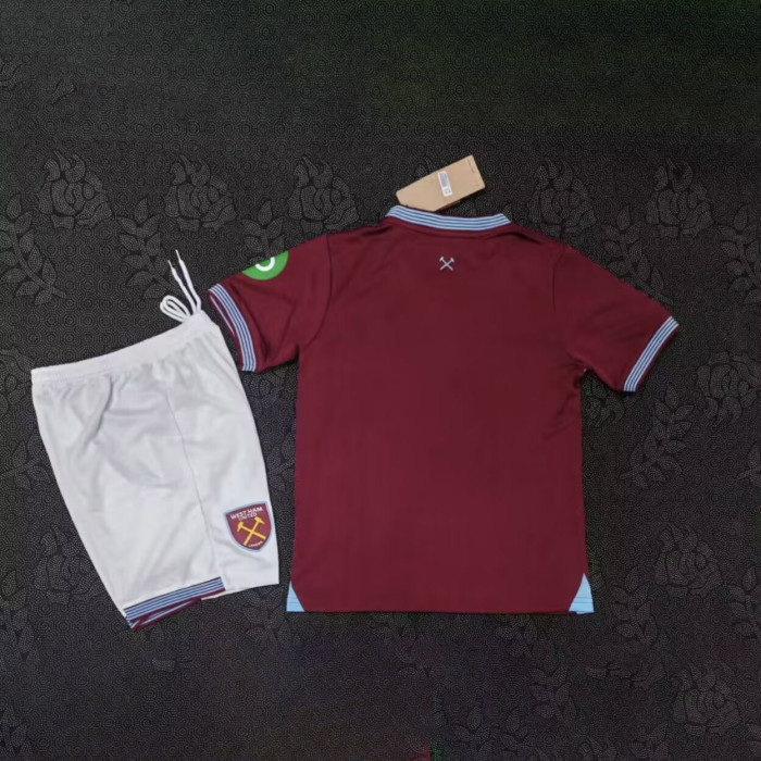 West Ham United 25/26 Home – Kids Kit