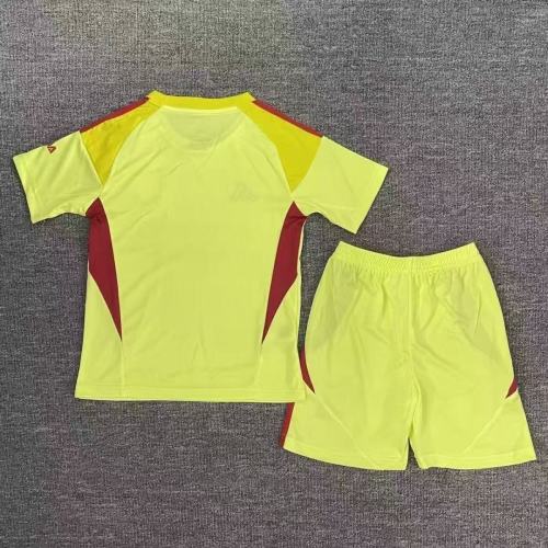 Kids 25/26 Arsenal Yellow goalkeeper Jersey