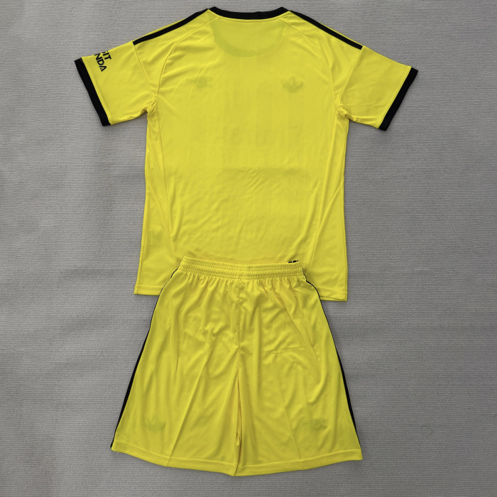 Kids 25/26 Arsenal Third l Yellow goalkeeper Jersey