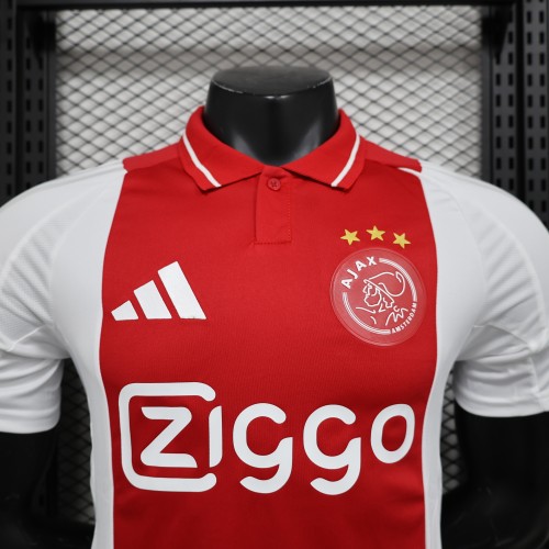 Player Version 25/26 AJAX Home Jersey