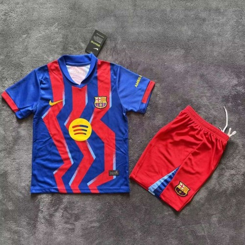Kids Kit 25/26 Barcelona Third Jersey