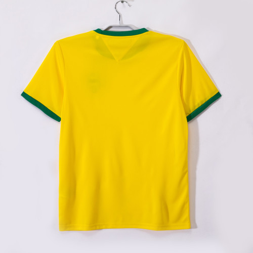 1970 Brazil  Home Retro Jersey